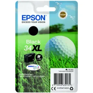 Produktfoto för Epson Bläckpatron T3471 XL Svart