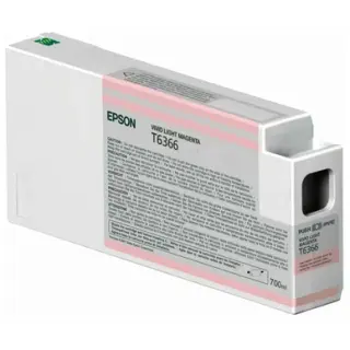 Produktfoto för Epson Bläckpatron, T6366, hög kapacitet, levande ljus magenta, ljus magenta, singelförpackning, C13T636600