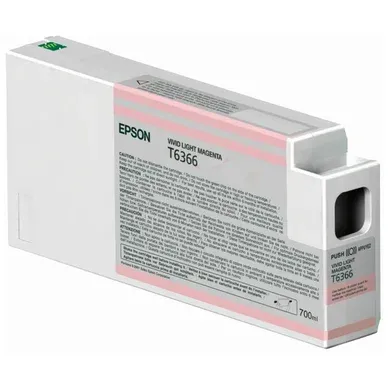 Alternativ bild 0 för Epson Bläckpatron, T6366, hög kapacitet, levande ljus magenta, ljus magenta, singelförpackning, C13T636600