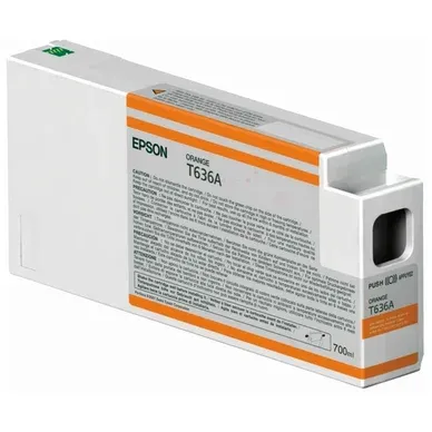 Alternativ bild 0 för Epson Bläckpatron, T636A, hög kapacitet, orange, singelförpackning, C13T636A00