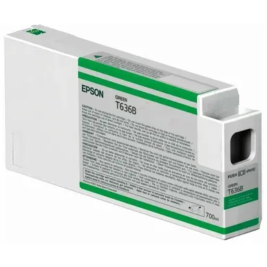 Alternativ bild 0 för Epson Bläckpatron, UltraChrome, hög kapacitet, grön, singelförpackning, C13T636B00