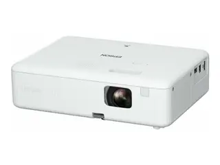 Produktfoto för Epson CO-FH01 - 3LCD-projektor - bärbar - 3000 lumen (vit) - 3000 lumen (färg) - 16:9 - 1080p - vit - Android TV