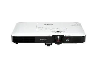 Produktfoto för Epson EB-1780W - LCD-projektor - bärbar - 3000 lumen (vit) - 3000 lumen (färg) - WXGA (1280 x 800) - 16:10 - 720p - 802.11n trådlös - svart, vit