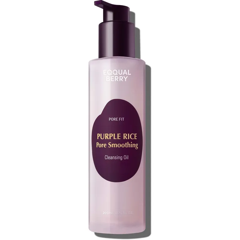 Bild 1 för Eqqualberry Purple Rice Pore Smoothing Cleansing Oil 200 ml