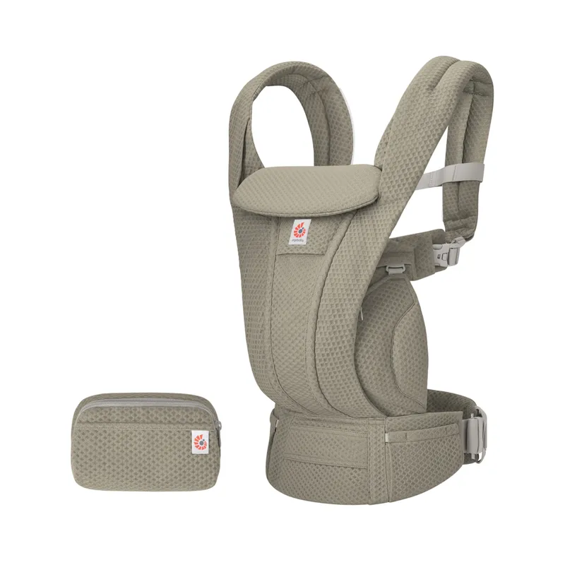 Bild 2 för Ergobaby Omni Deluxe Mesh Soft Olive