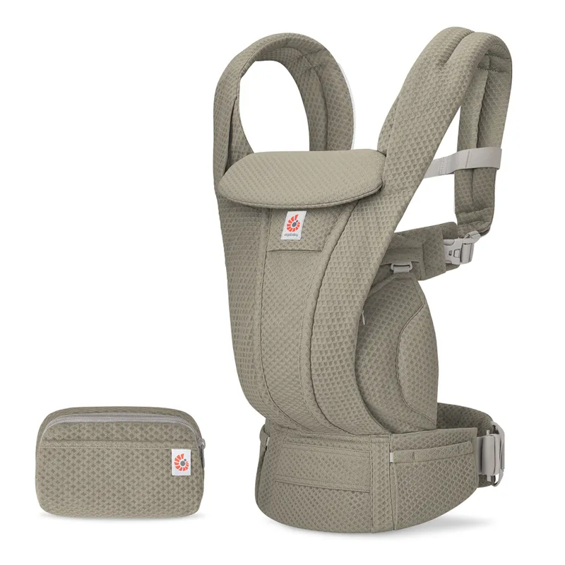 Bild 2 för Ergobaby Omni Deluxe Mesh Soft Olive