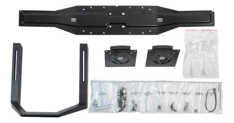 Bild 1 för Ergotron Dual Monitor & Handle Kit - monteringssa