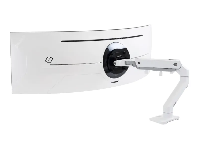 Alternativ bild 0 för Ergotron HX - Monteringssats (vridbar arm, bordsfäste, förlängningsarm, fäste med genomföring, HD-led) - Patenterade Constant Force-tekniken - för LCD-display/krökt LCD-display - vit - skärmstorlek: up to 49