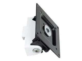 Produktfoto för Ergotron HX - Mounting component (pivot mount) - for LCD display (powerful) - White - Screen size: up to 49 - Accessories for 'HX Desk Monitor Arm' and 'HX Wall Mount Monitor Arm'