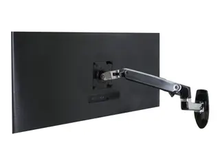 Produktfoto för Ergotron LX - Monteringssats (väggfäste, bildskärmsarm) - för LCD-display - aluminium - polerat aluminium - skärmstorlek: upp till 34 tum