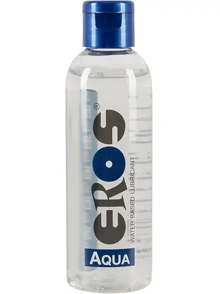 Produktfoto för Eros Aqua: Vattenbaserat Glidmedel (Flaska),100 ml