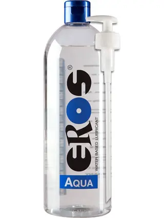 Produktfoto för Eros Aqua: Vattenbaserat Glidmedel (Flaska), 1000 ml