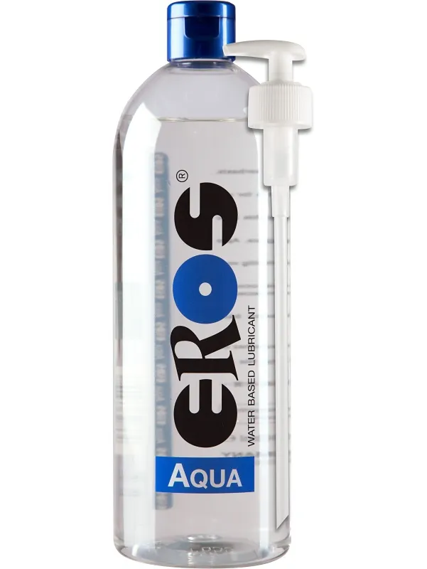 Alternativ bild 0 för Eros Aqua: Vattenbaserat Glidmedel (Flaska), 1000 ml