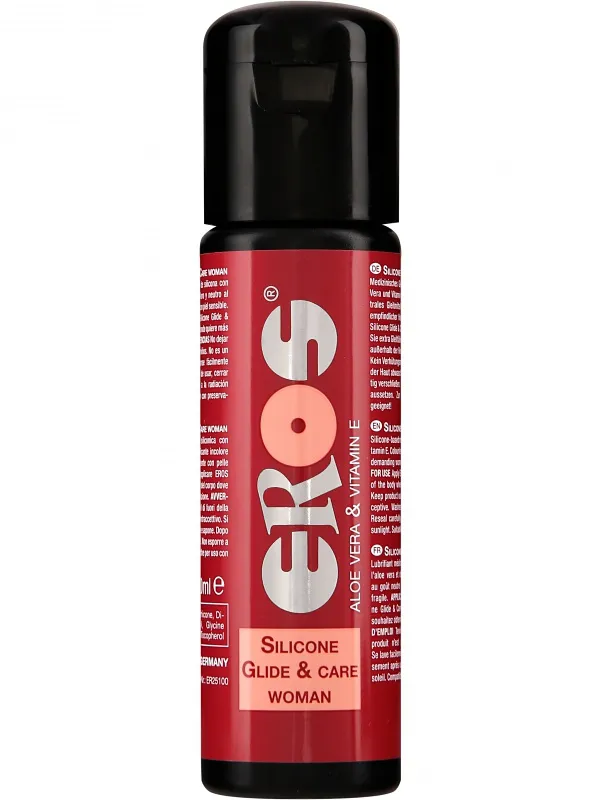 Alternativ bild 0 för Eros: Silicone Glide & Care Woman, 100 ml
