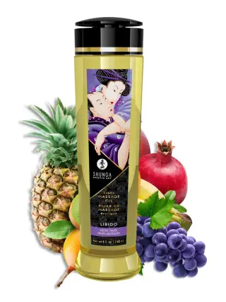 Produktfoto för Erotisk Massageolja Exotiska Frukter - 240ml