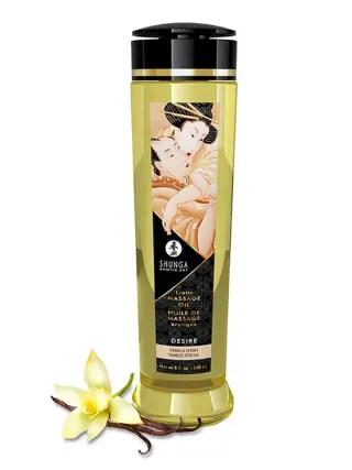 Produktfoto för Erotisk Massageolja Vanilj - 240ml