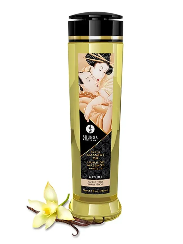 Bild 1 för Erotisk Massageolja Vanilj - 240ml