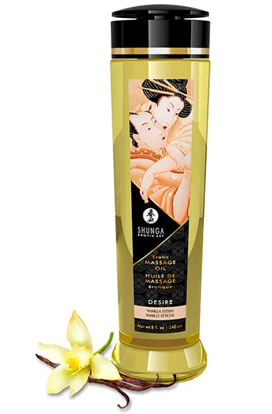 Bild 2 för Erotisk Massageolja Vanilj - 240ml