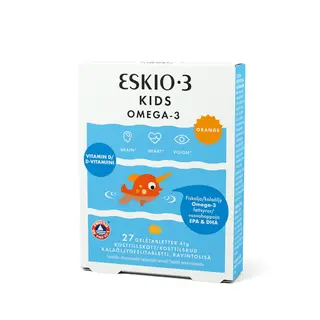 Produktfoto för Eskio-3 Kids Chewable 27 Tabletter