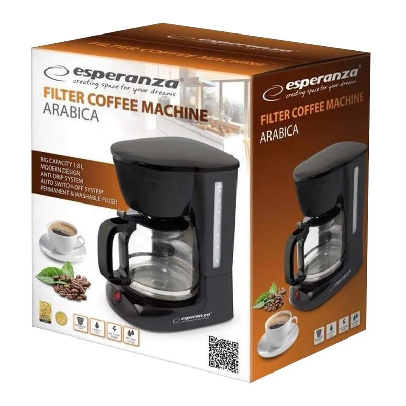 Bild 2 för Esperanza DRAIN COFFEE MACHINE ARABICA 1.8 L