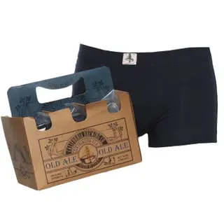 Produktfoto för Esprit Kalsonger 6P Shorts Gift Box Svart/Grå bomull Medium Herr