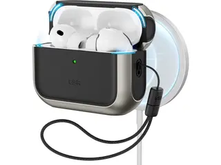 Produktfoto för ESR Airpods Pro 3 Skal Magsafe Orbit Halolock - Titanium