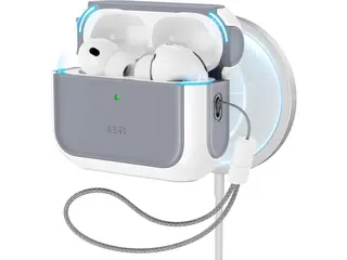Produktfoto för ESR Airpods Pro 3 Skal Magsafe Orbit Halolock - Vit