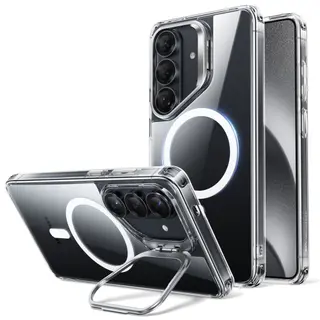Produktfoto för ESR Hybrid Kickstand MagSafe Skal till Samsung Galaxy S26 Plus - Transparent