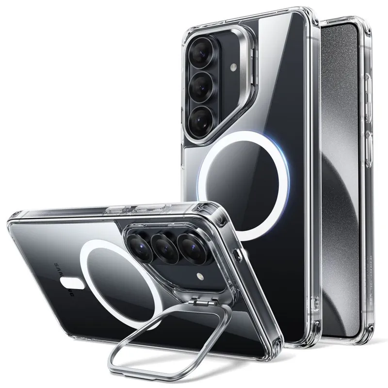 Alternativ bild 0 för ESR Hybrid Kickstand MagSafe Skal till Samsung Galaxy S26 Plus - Transparent