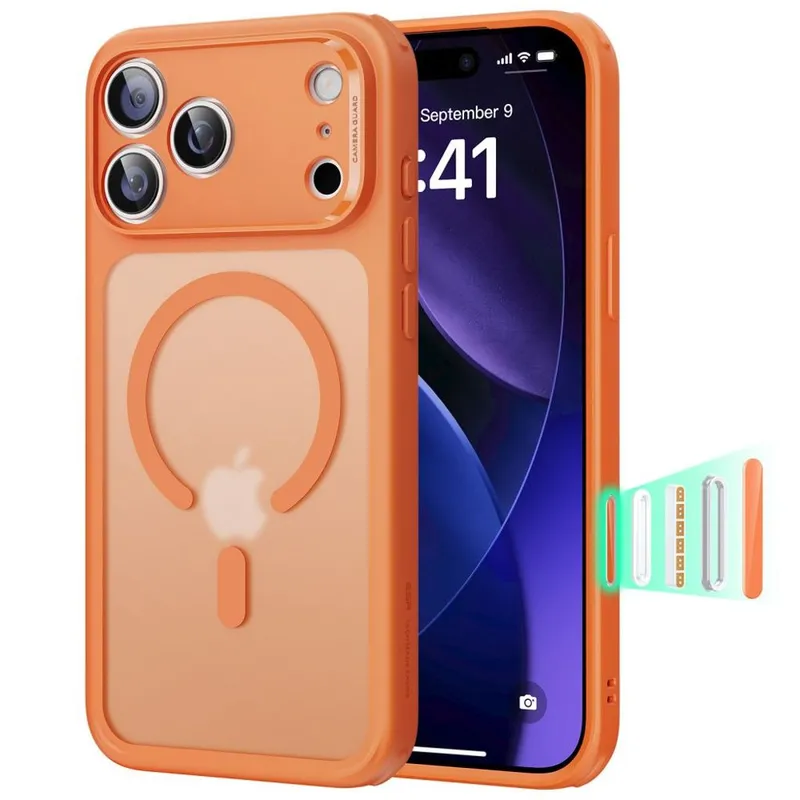 Alternativ bild 0 för ESR iPhone 17 Pro Max Mobilskal Magsafe Classic Hybrid - Orange