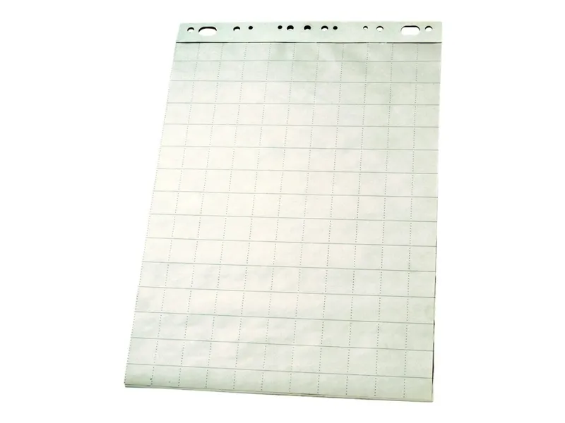 Alternativ bild 0 för Esselte Blädderblock TMP mikroperforerat 60g 600x6x850 mm vit