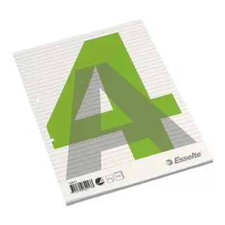 Produktfoto för Esselte - Dyna - A4 - 100 ark / 200 sidor - linjerad - 4 hål - inbunden bok