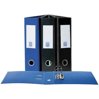 Produktfoto för Esselte Pärm EU-hålning PP A4 75mm blå
