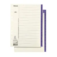 Produktfoto för Esselte Pappregister Servo A4 1-52 lila