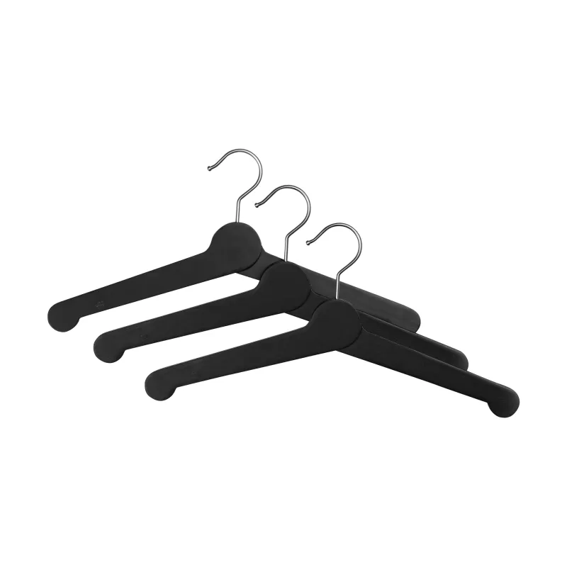 Alternativ bild 0 för Essem Design Nostalgi galge 3-pack Svart