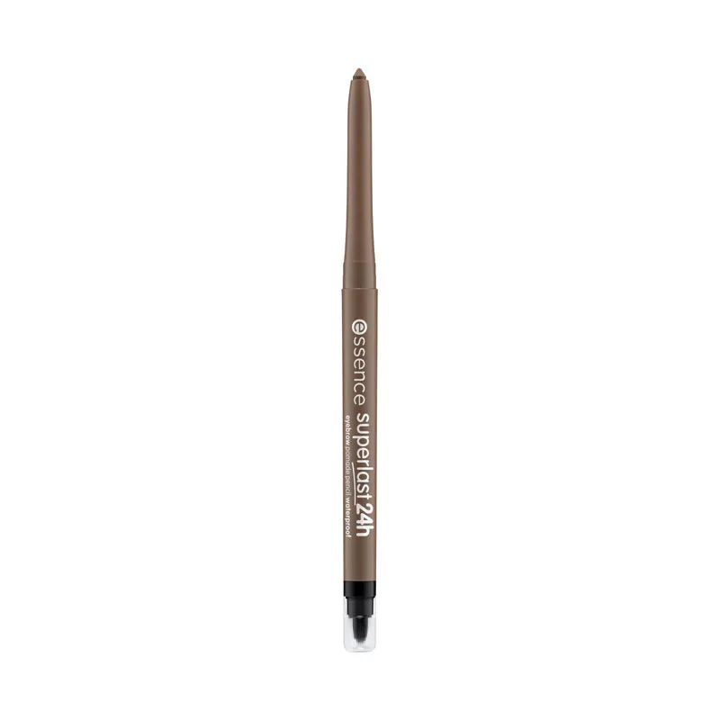 Bild 2 för essence Superlast 24H Eyebrow pomade pencil waterproof 20 Brown
