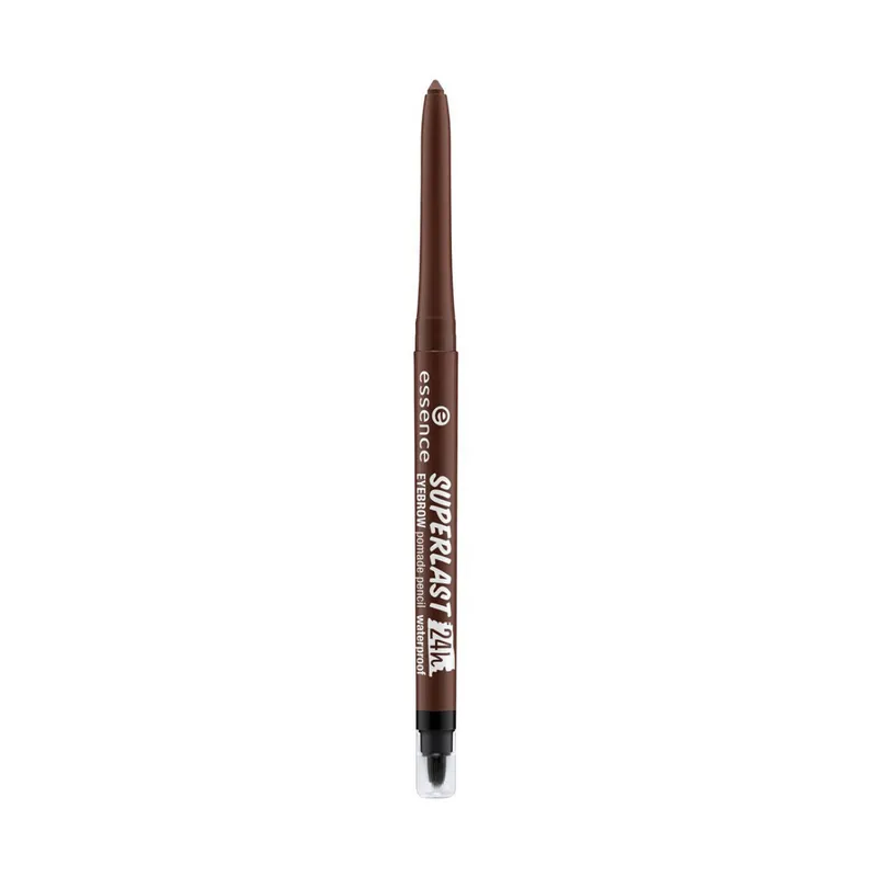 Bild 2 för essence Superlast 24H Eyebrow pomade pencil waterproof 30 Dark Brown