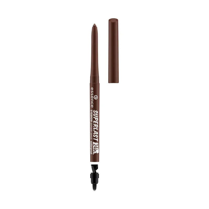 Bild 4 för essence Superlast 24H Eyebrow pomade pencil waterproof 30 Dark Brown