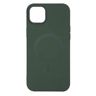 Produktfoto för Essentials iPhone 14 Plus Silicone Mag Back Cover - Green