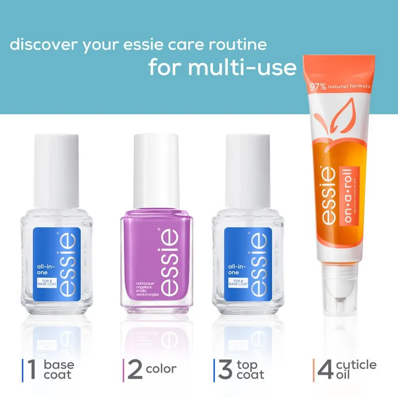 Bild 6 för Essie All-In-One Base + Top Coat 13,5 ml