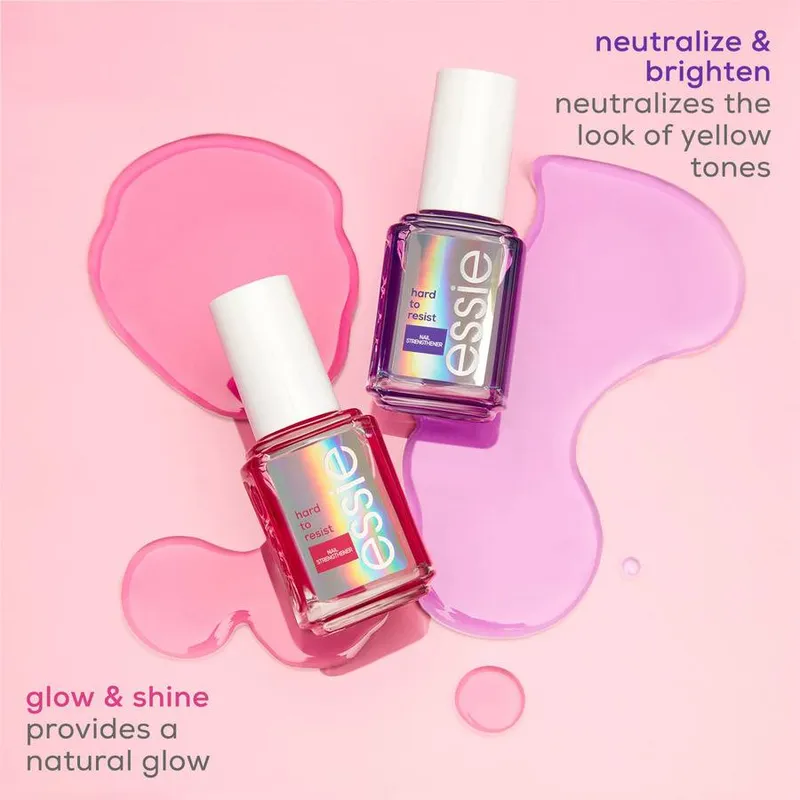 Bild 5 för Essie Hard to Resist Nail Strengthener Sheer Pink 13,5 ml