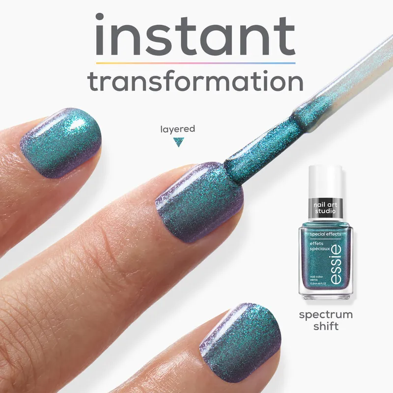 Bild 4 för Essie nail art studio special effect nail polish 35 spectrum shift - 13,5 ml
