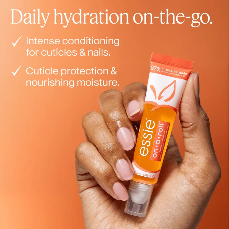 Bild 3 för Essie On-a-roll Apricot Nail and Cuticle Oil 13,5 ml