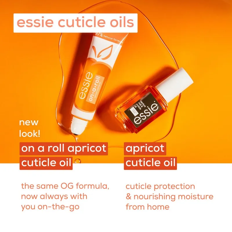 Bild 5 för Essie On-a-roll Apricot Nail and Cuticle Oil 13,5 ml