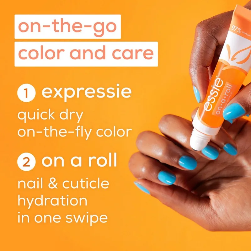 Bild 6 för Essie On-a-roll Apricot Nail and Cuticle Oil 13,5 ml