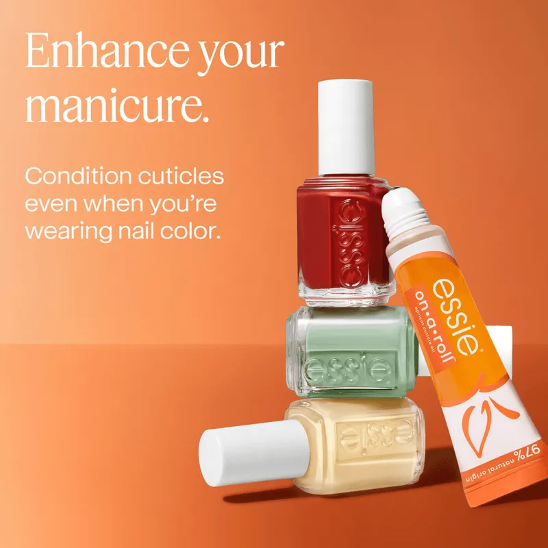 Bild 9 för Essie On-a-roll Apricot Nail and Cuticle Oil 13,5 ml