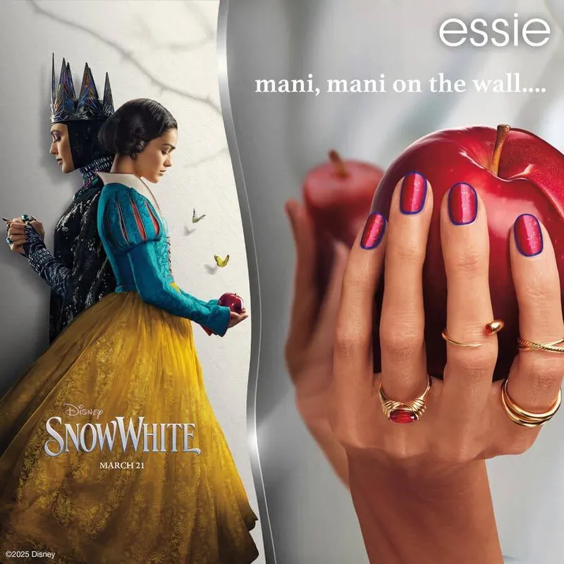 Bild 4 för Essie x Disney's Snow White Nail Polish Collection 1009 tempted with envy - 13,5 ml