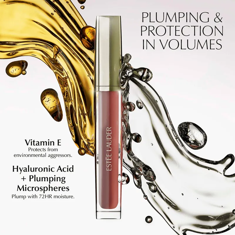 Bild 4 för Estée Lauder Glossy Pout Lip Oil 07 Apricot Nectar