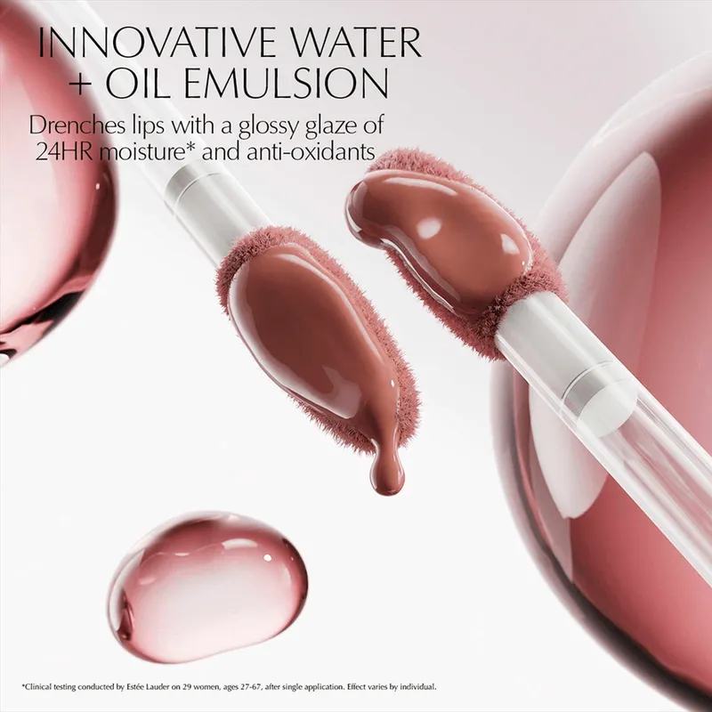 Bild 5 för Estée Lauder Glossy Pout Lip Oil 07 Apricot Nectar