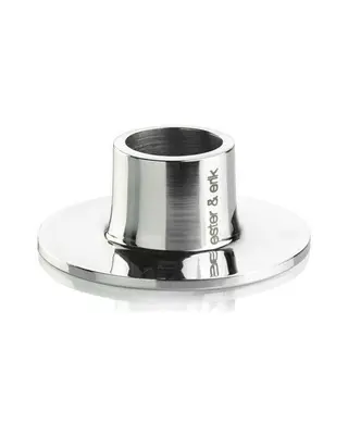 Produktfoto för Ester&Erik - Candlesticks  - Ljusstake - Blank Silver - 2 pcs - Medium 2,2cm / Stagelys
